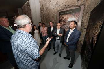 El Centro de Interpretación de Risco Caído, preparado para recibir a visitantes (Foto TA)